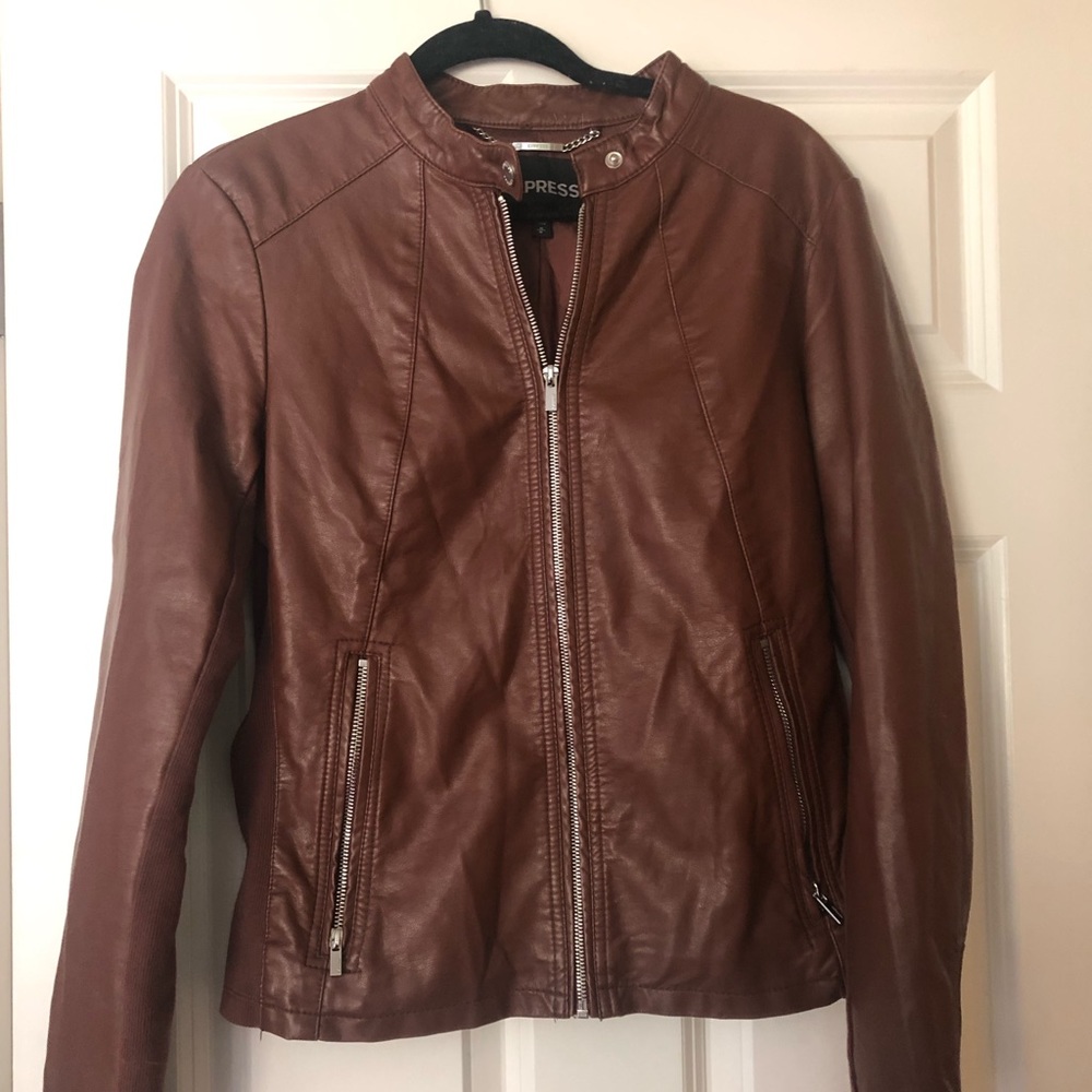 Express Faux Leather Jacket